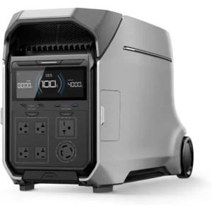 Portable Power Station 4096Wh LFP Battery Expandable to 48kWh 120V 240V 4000W AC Output Solar Generator for Home 1